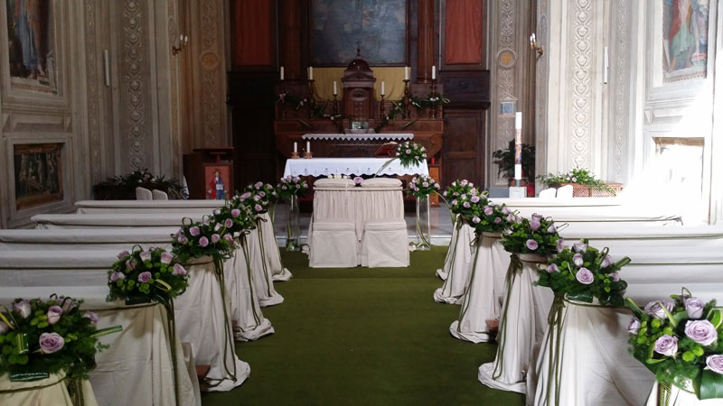 Allestimenti e Addobbi Floreali per Matrimoni - Fabbri Vivai Arezzo, Firenze, Siena, Perugia